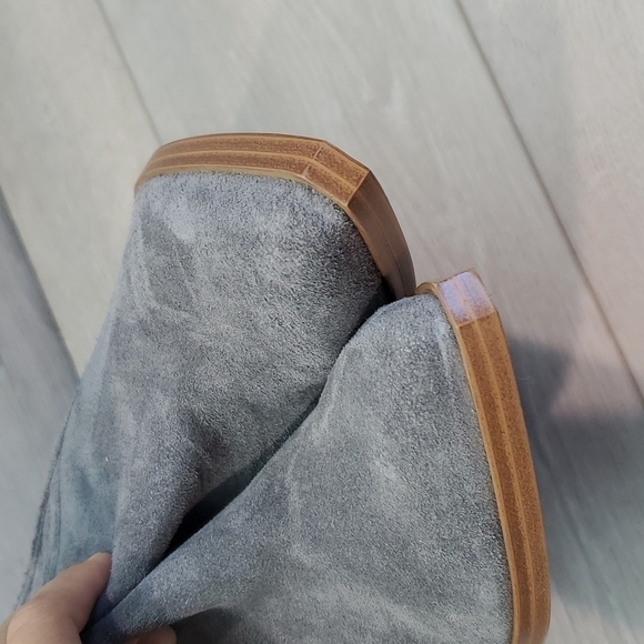 New Marc Fisher Gardi LTD Womens Ankle Suede Heels shoes boots sz 7.5M - Picture 5 of 13